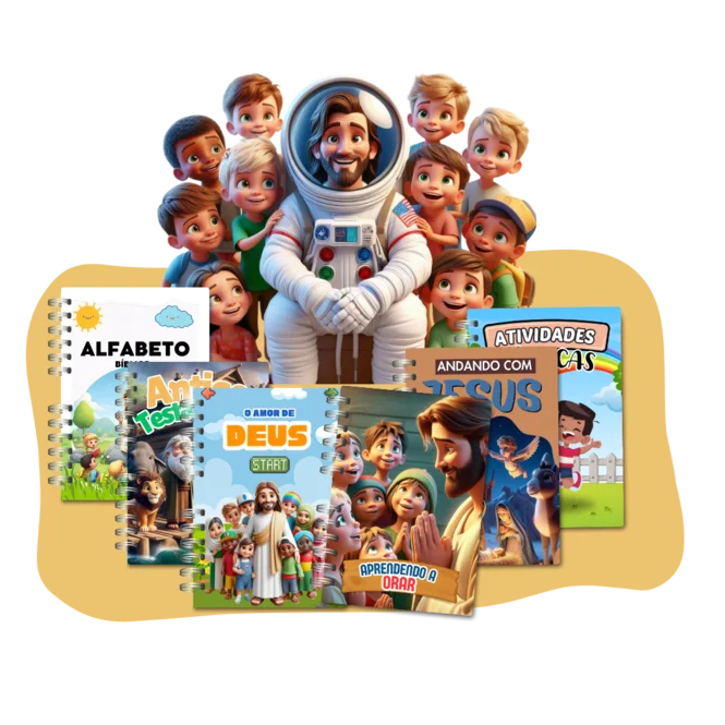 Kit Diversão Bíblica Infantil
